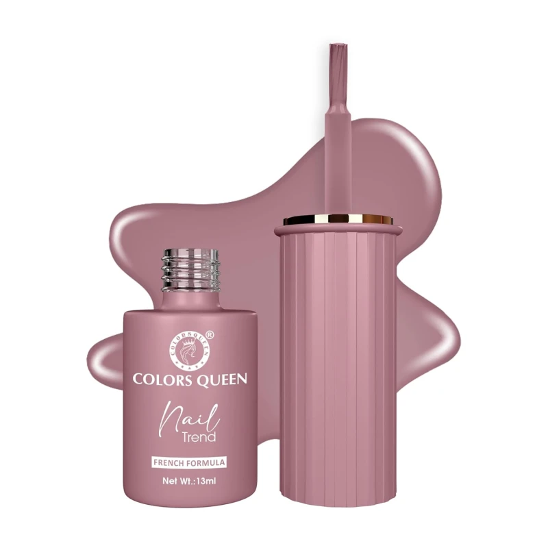 Colors Queen Nail Trend Glossy Nail Polish | Chip Resisting & Quick Drying Nail Paint with High Shine | 7 Toxin Free Formula | Vegan & Cruelty Free | Long Lasting & Vibrant Nail Paint for Women ( Sweet Tart, 13ml) thumbnail 2